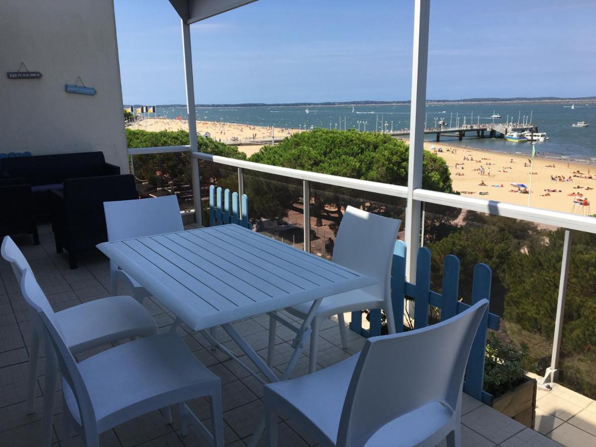 Appartement T3 Au Centre D'Arcachon Avec Vue Mer, Terrasse Et Parking Securise - Fr-1-374-74 Экстерьер фото